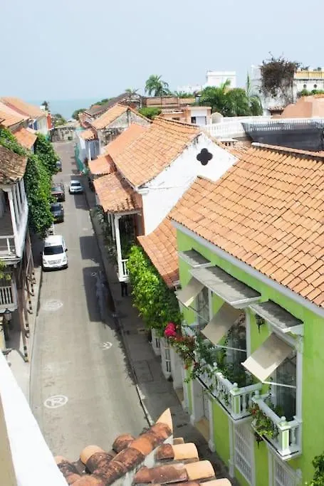 דירות Cartagena Loft Con Terraza Y Jacuzzi En El Centro Historico